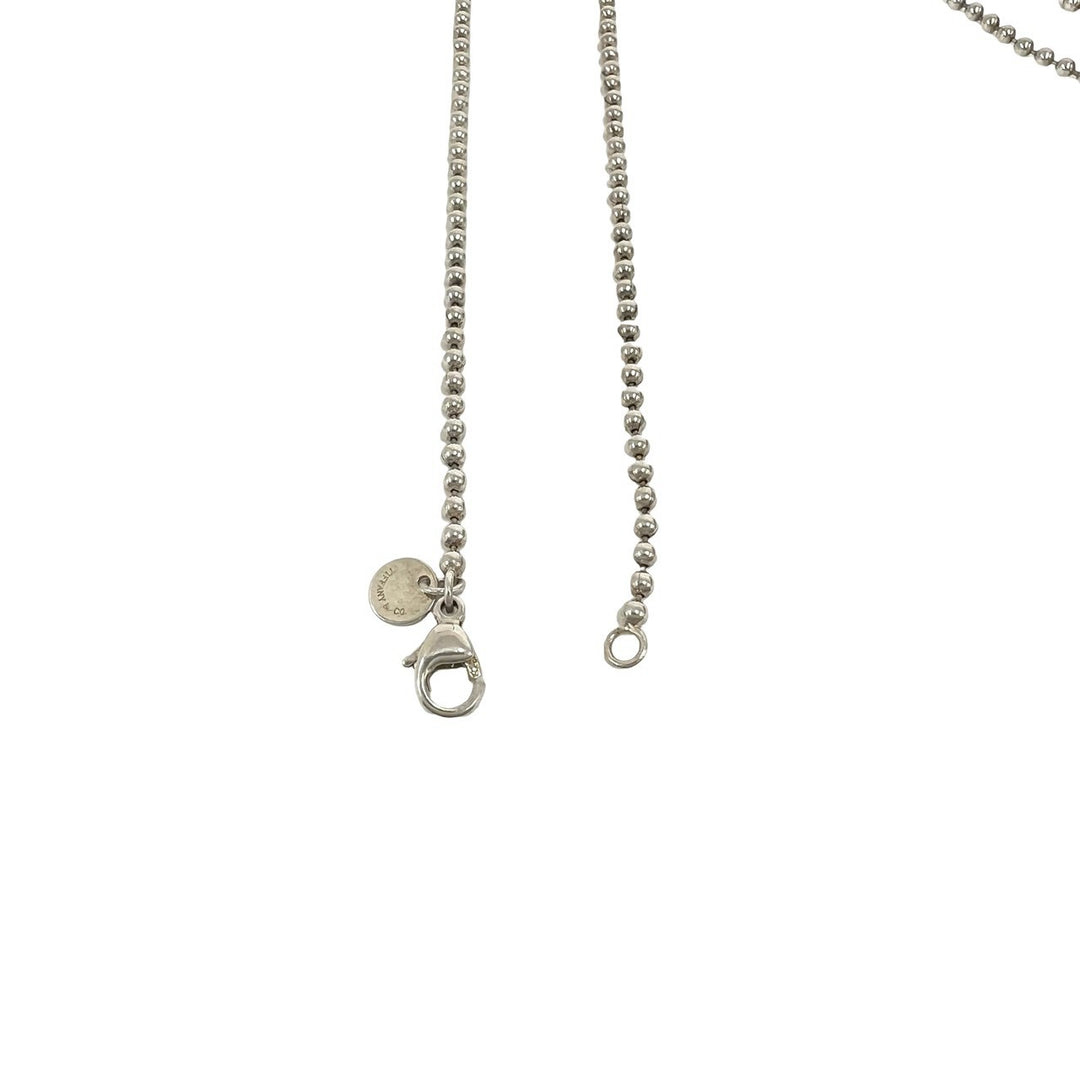 Necklace Tiffany Return Toe Heart Tag Ball Chain Necklace