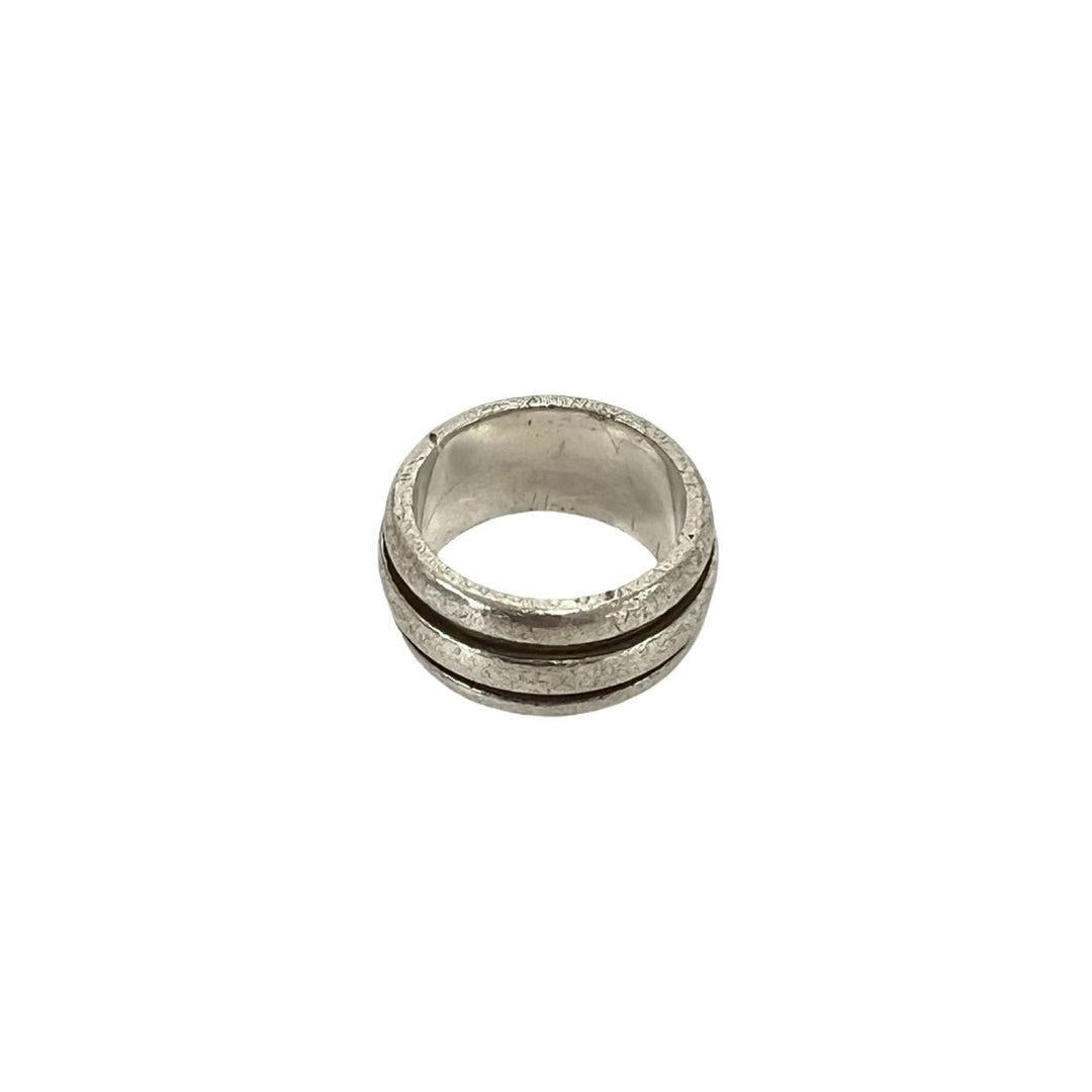 Rings Tiffany Grooved Double Line Ring