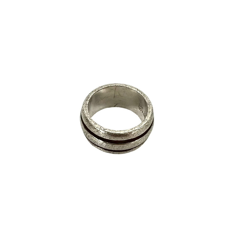 Rings Tiffany Grooved Double Line Ring