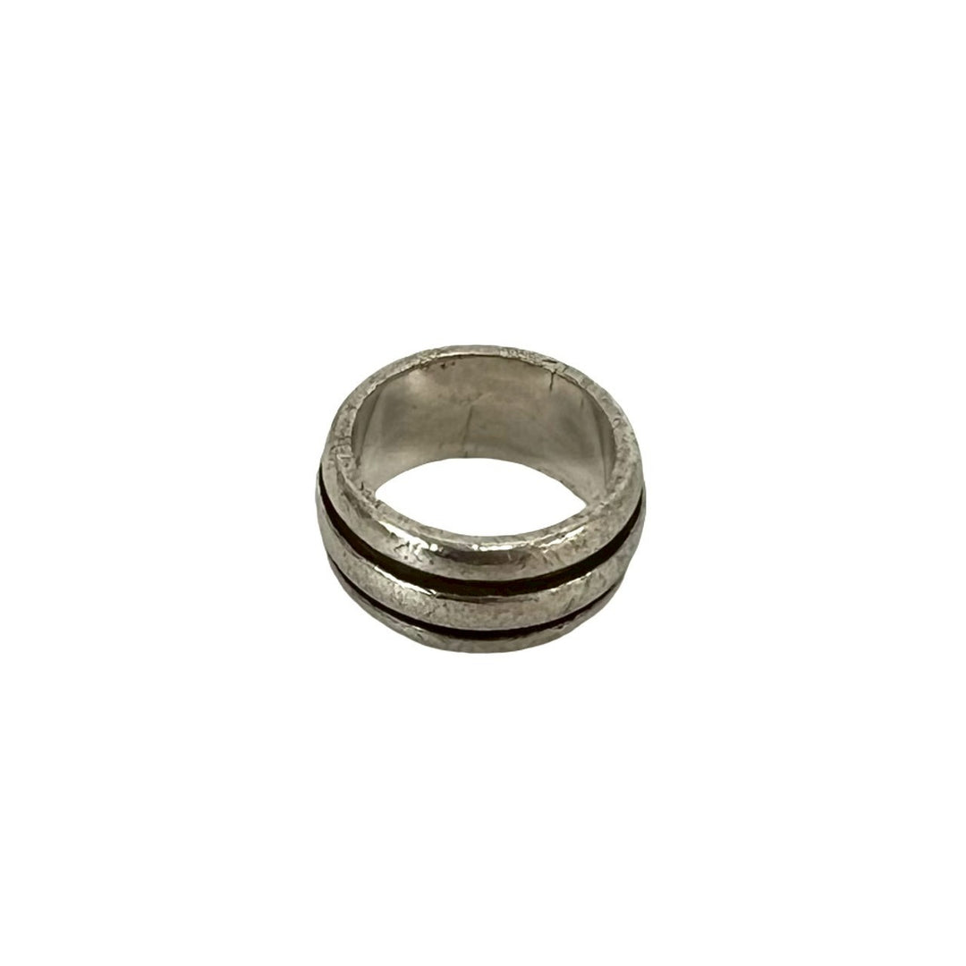 Rings Tiffany Grooved Double Line Ring