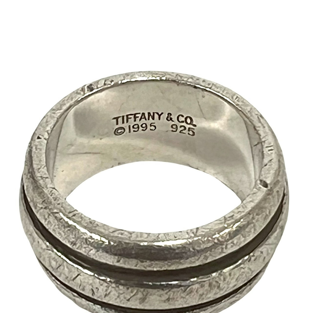 Rings Tiffany Grooved Double Line Ring