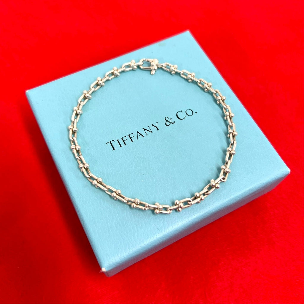 TIFFANY&Co. ティファニー ハードウェア マイクロリンク ブレスレット