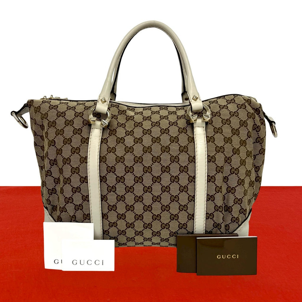 希少美品GUCCIボストンバッグ GUCCI グッチ ボストンバッグ – Trip