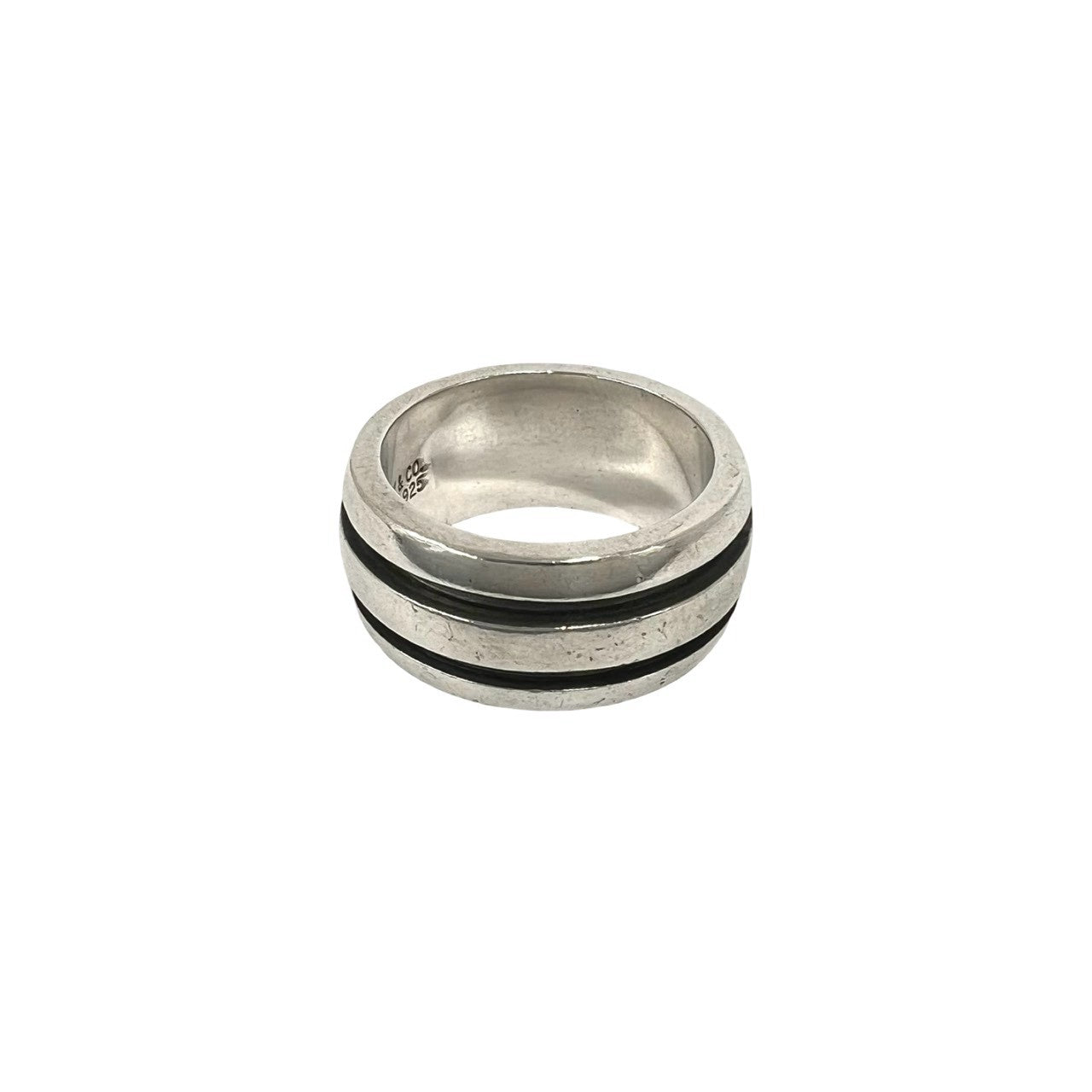 TIFFANY&Co. ティファニー (Vintage) グルーブド ダブル ライン リング