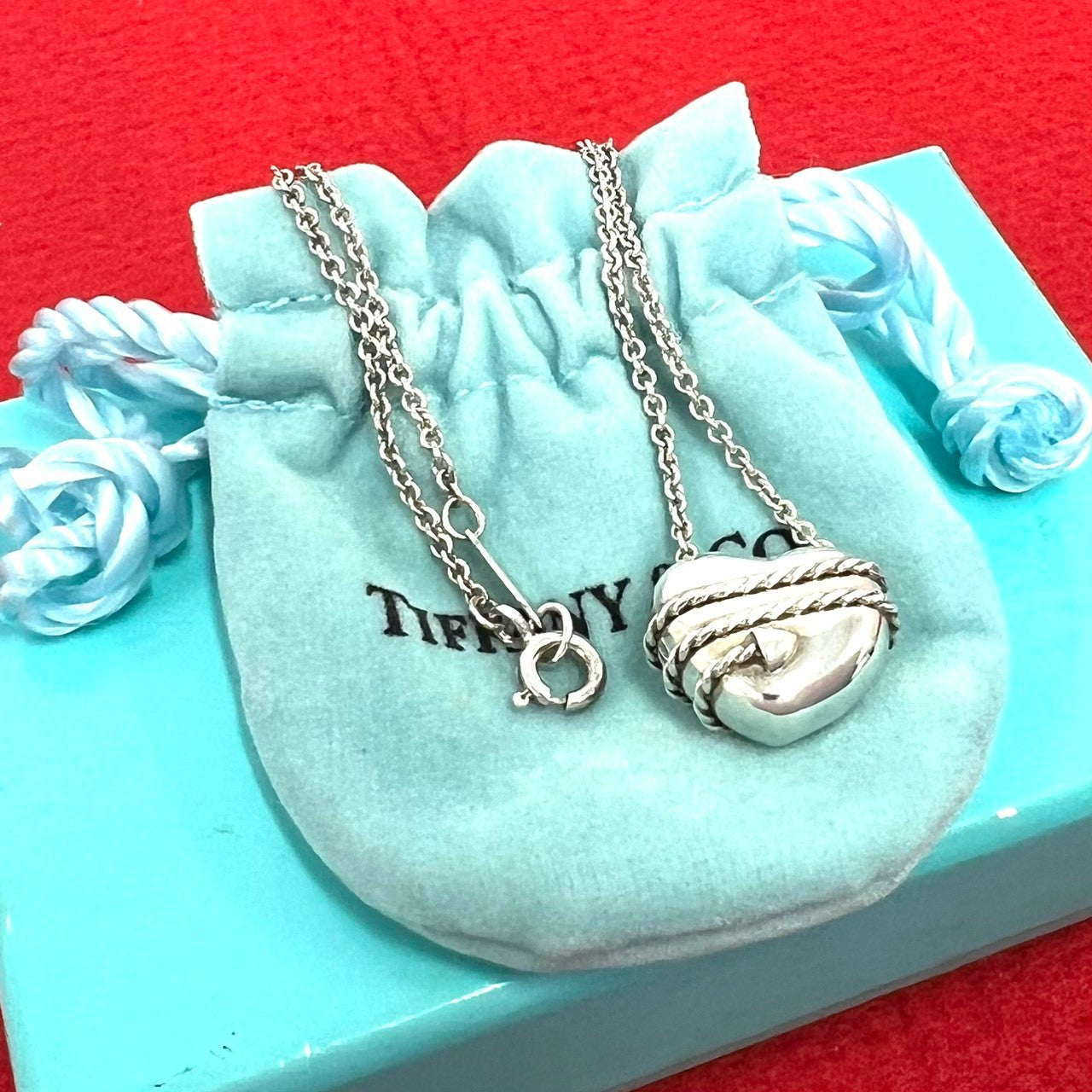 美品 ティファニー ハートアンドアロー ネックレス TIFFANY&Co. ティファニー (Vintage) ハート＆アロー ネックレス – Trip