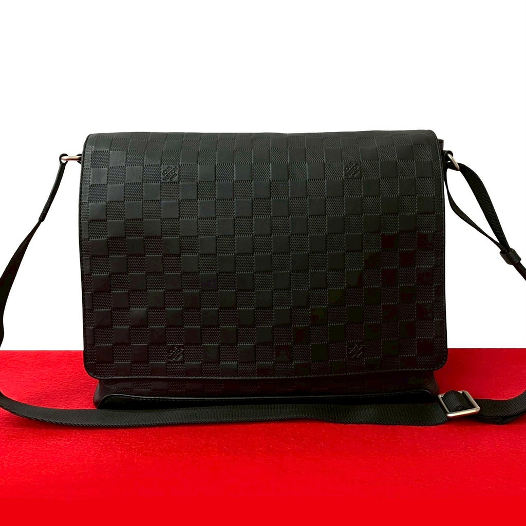 【美品】ルイヴィトン ダミエ・アンフィニ ディストリクトMM ショルダーバッグ LOUIS VUITTON ディストリクト MM – Trip