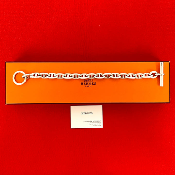 ブレスレット エルメス シェーヌダンクル MM 16コマ