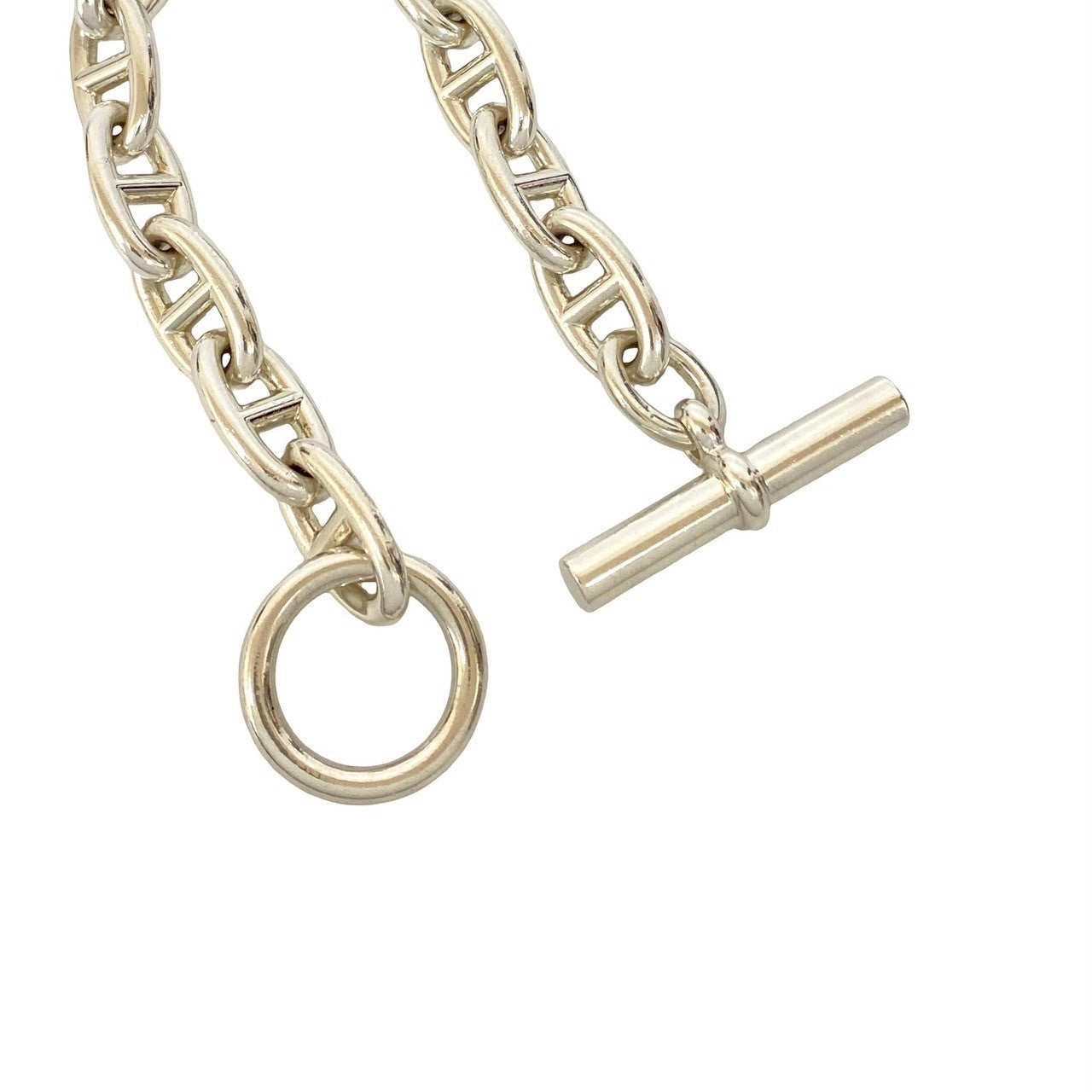 HERMES エルメス シェーヌダンクル GM 12コマ ブレスレット – Trip