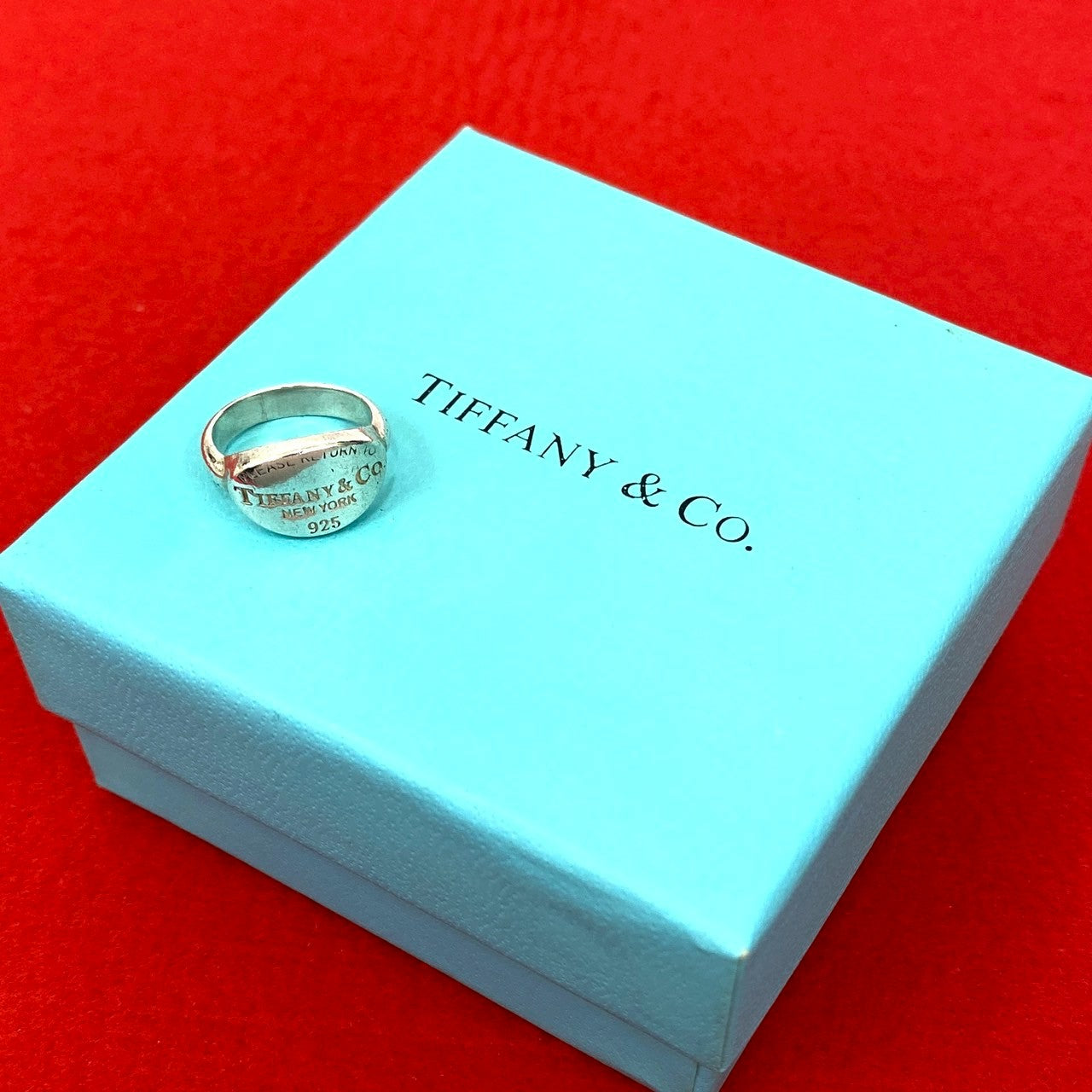 TIFFANY&Co. ティファニー リターントゥ オーバル タグ リング 指輪 – Trip