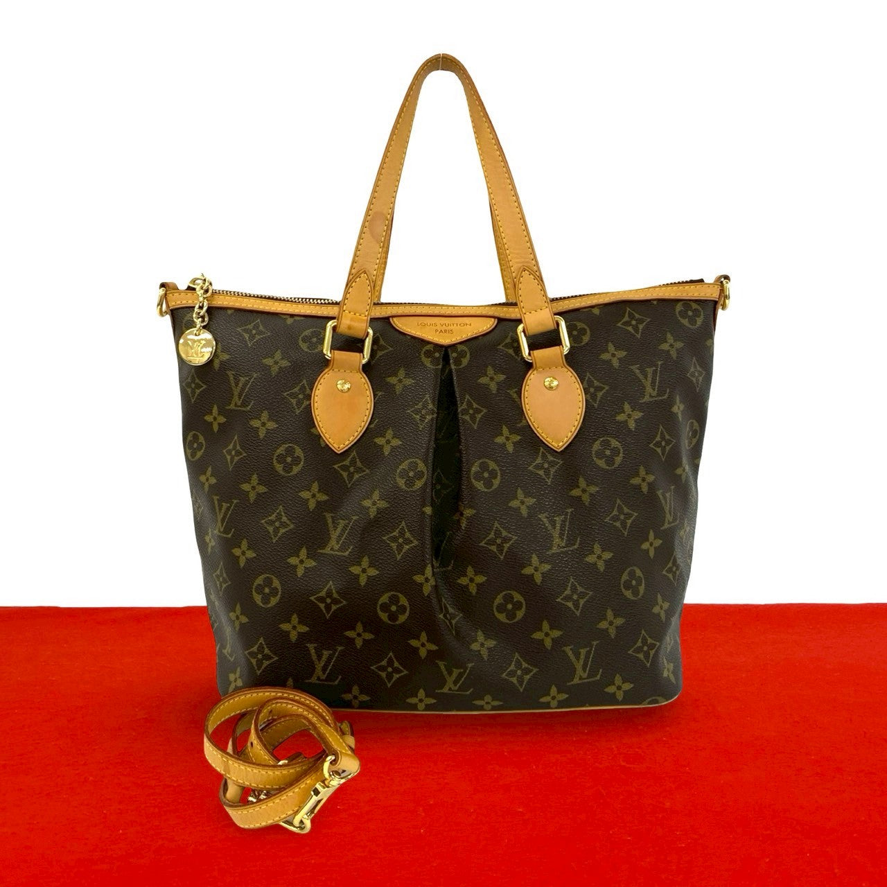 お値下げ★ルイヴィトン パレルモ PM モノグラム 2WAY ショルダーバッグ LOUIS VUITTON ルイヴィトン パレルモ PM ショルダーバッグ – Trip