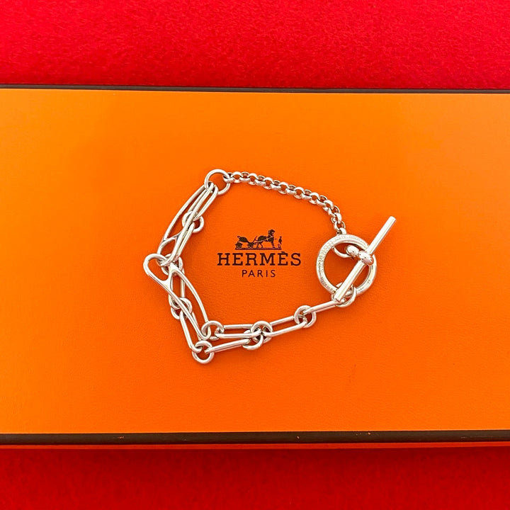 ブレスレット エルメス シェーヌダンクル パンク