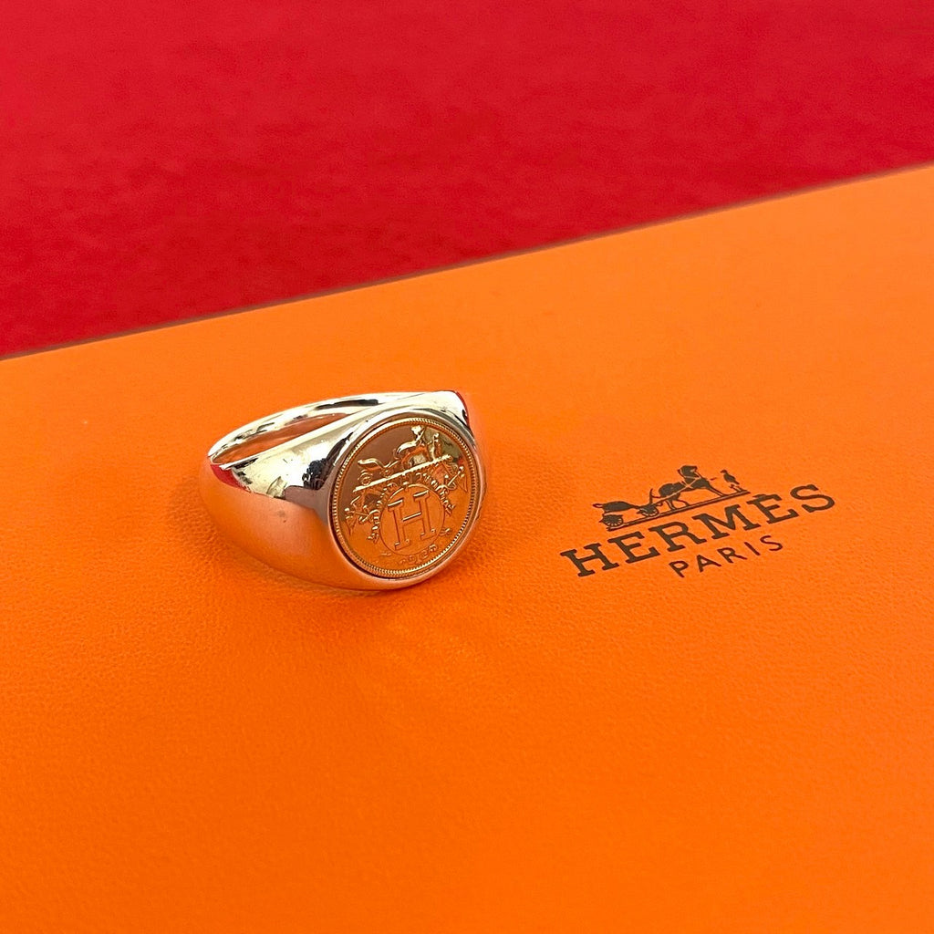 HERMES エルメス エクス リブリス シュヴァリエ リング・指輪 – Trip