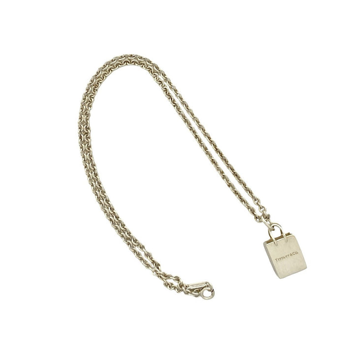 necklace tiffany shopping bag necklace