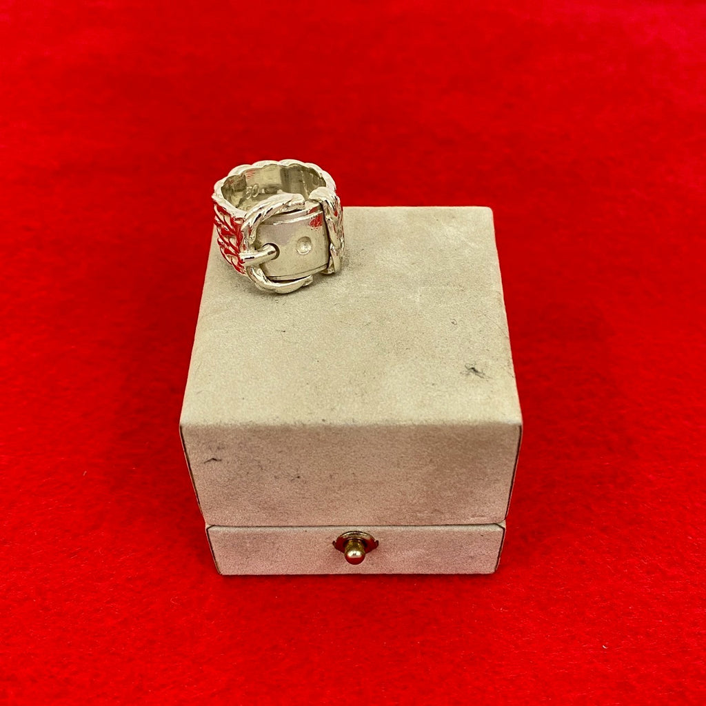 超希少　エルメス　ヴィンテージ　ブックルセリエ　ディアンヌ　リング　22号 HERMES エルメス ブックルセリエ ディアンヌ リング・指輪 – Trip