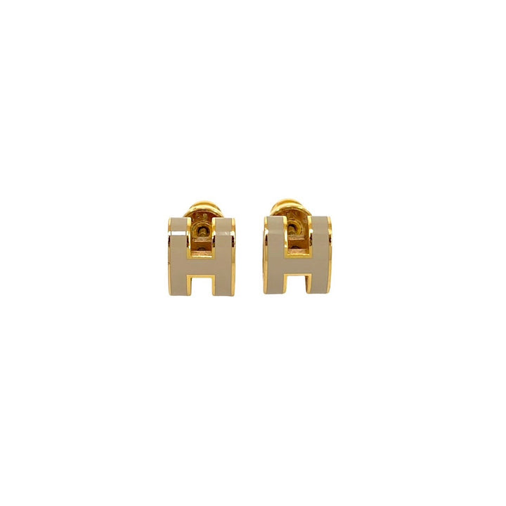 earrings hermes mini pop ash