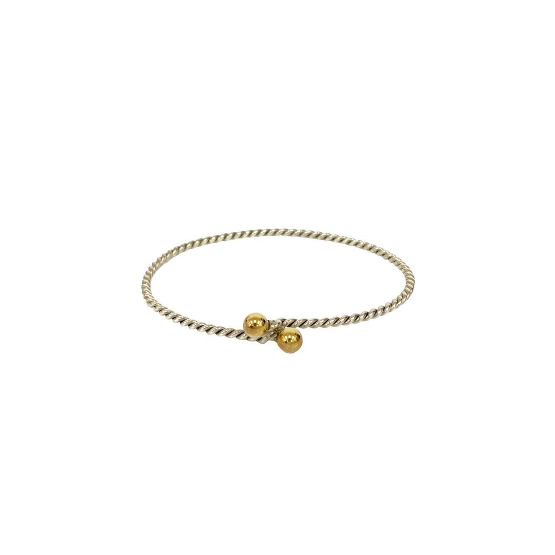 バングル ティファニー ツイスト ダブル アイ バングル