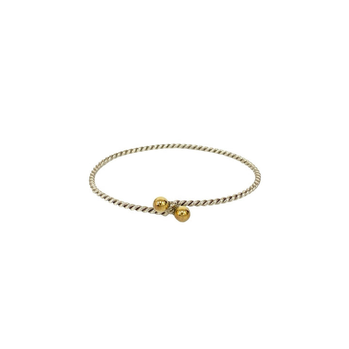 バングル ティファニー ツイスト ダブル アイ バングル