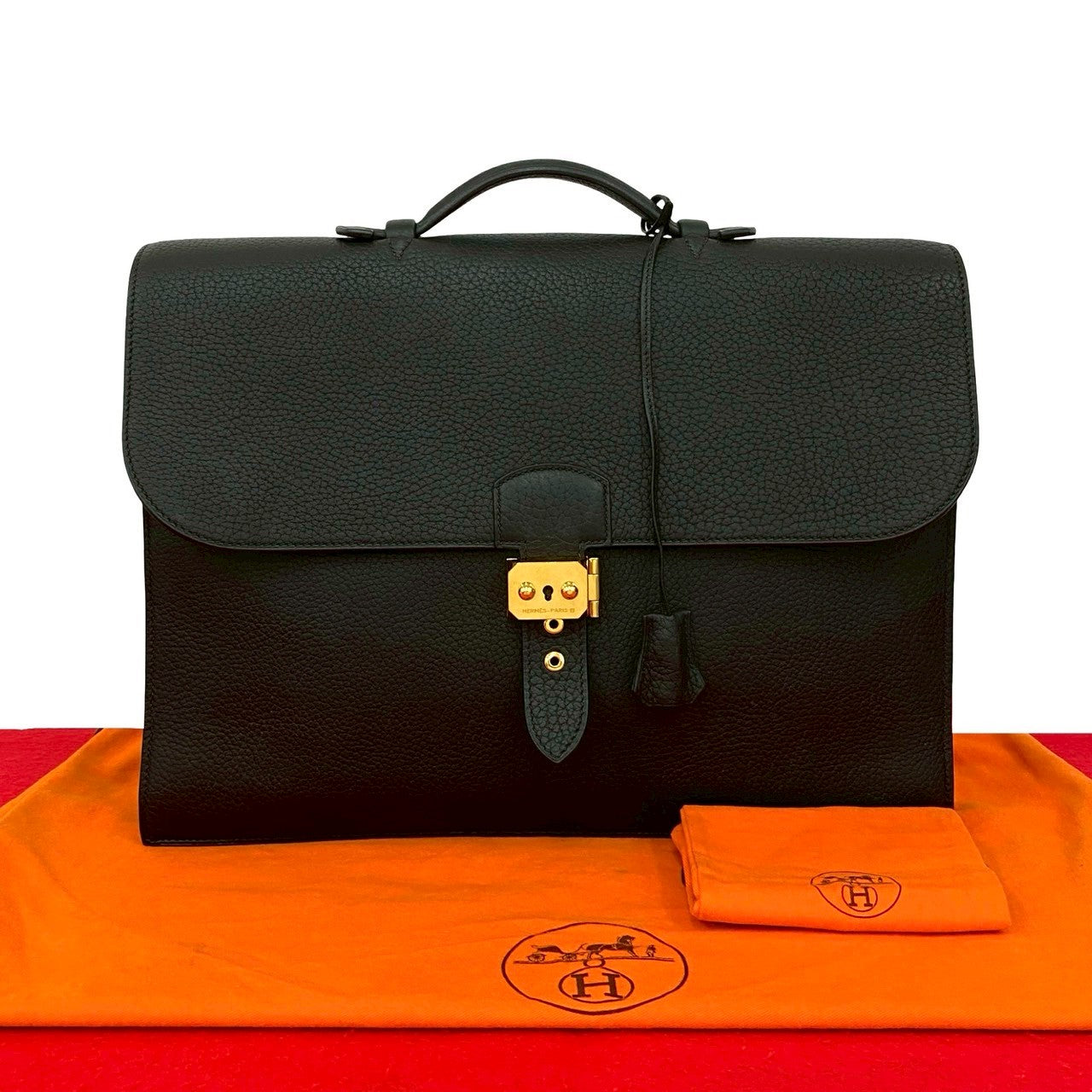 HERMES エルメス (Vintage) サック ア デペッシュ 38 ビジネスバッグ