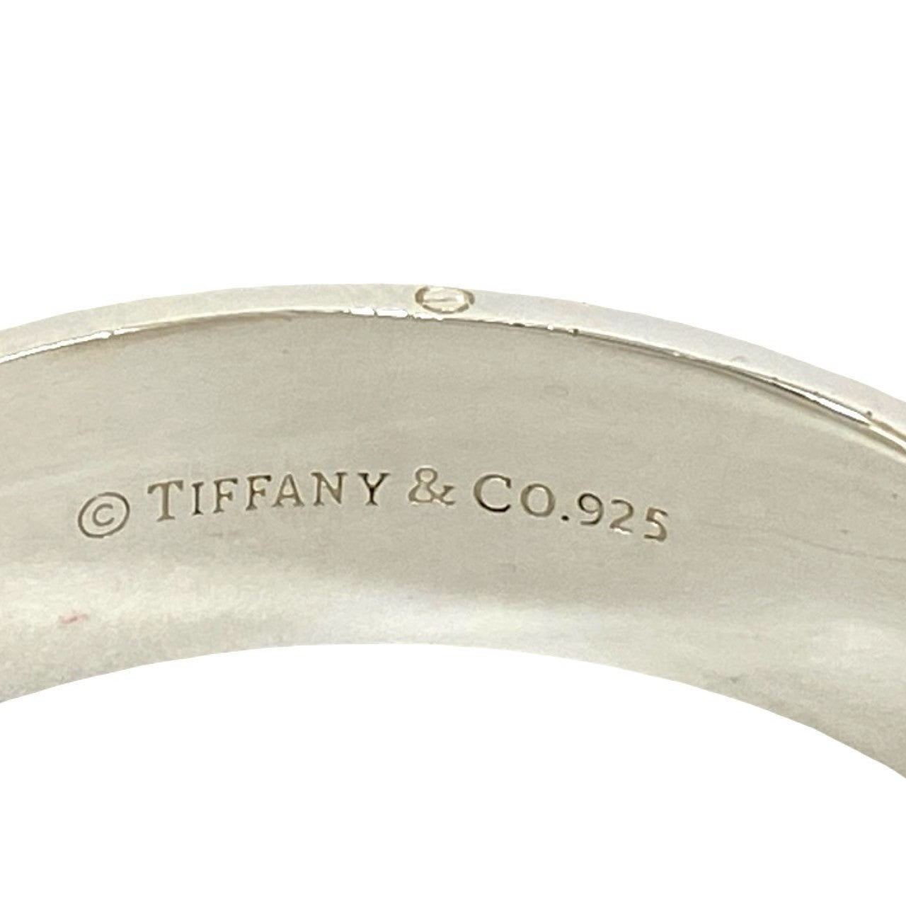 h783 超希少　美品　ティファニー　メトロポリス　バングル　シルバー　925 TIFFANY&Co. ティファニー メトロポリス バングル – Trip