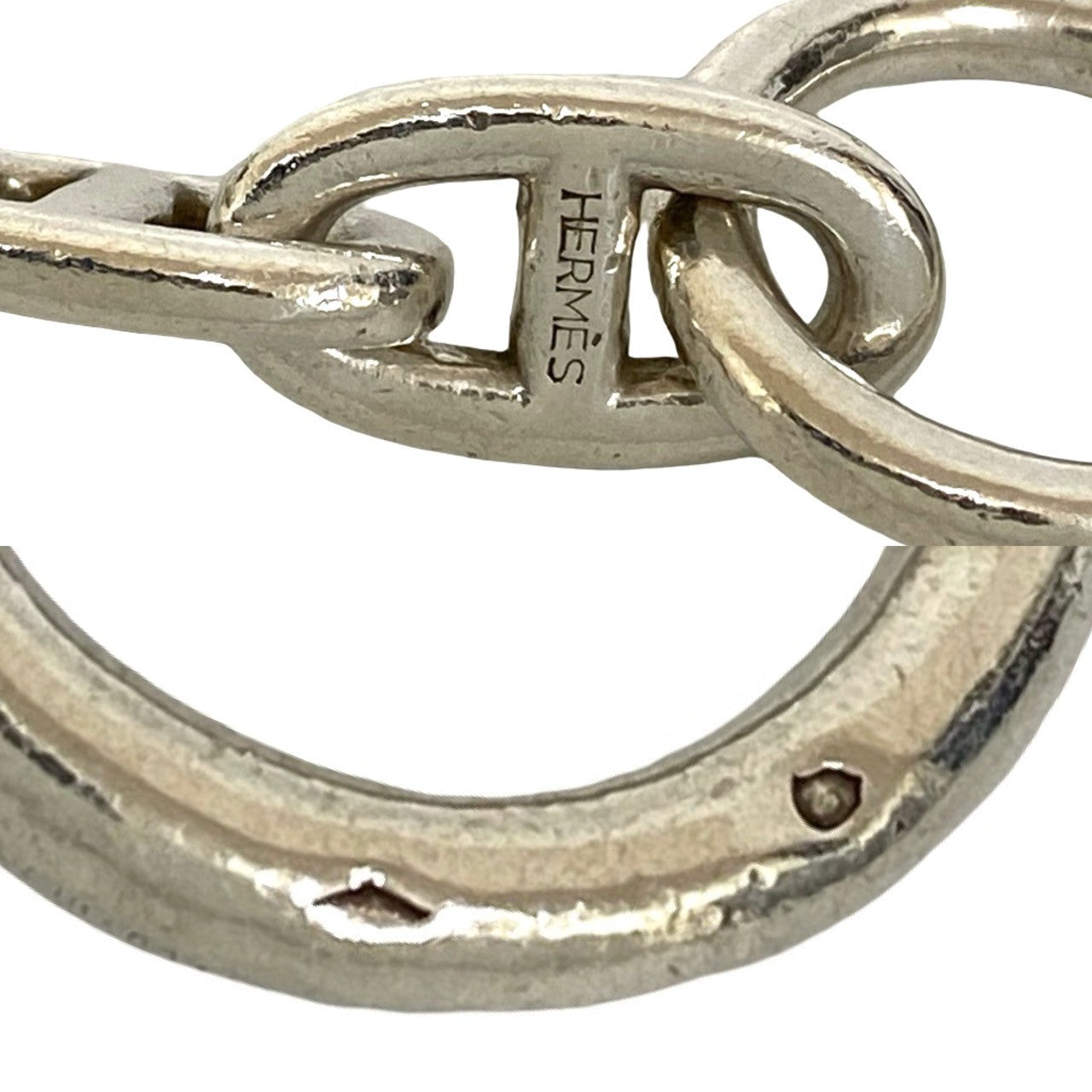 YUma エルメス シェーヌダンクル GM13 ブレスレット Hermes HERMES（エルメス） Chaine d'Ancre GM シェーヌダンクルGM 13コマ