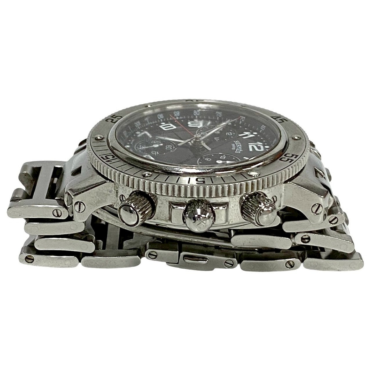 稼働 HERMES エルメス 時計 腕時計 Vintage クリッパー デイト 稼働 HERMES エルメス 時計 腕時計 Vintage クリッパー デイト