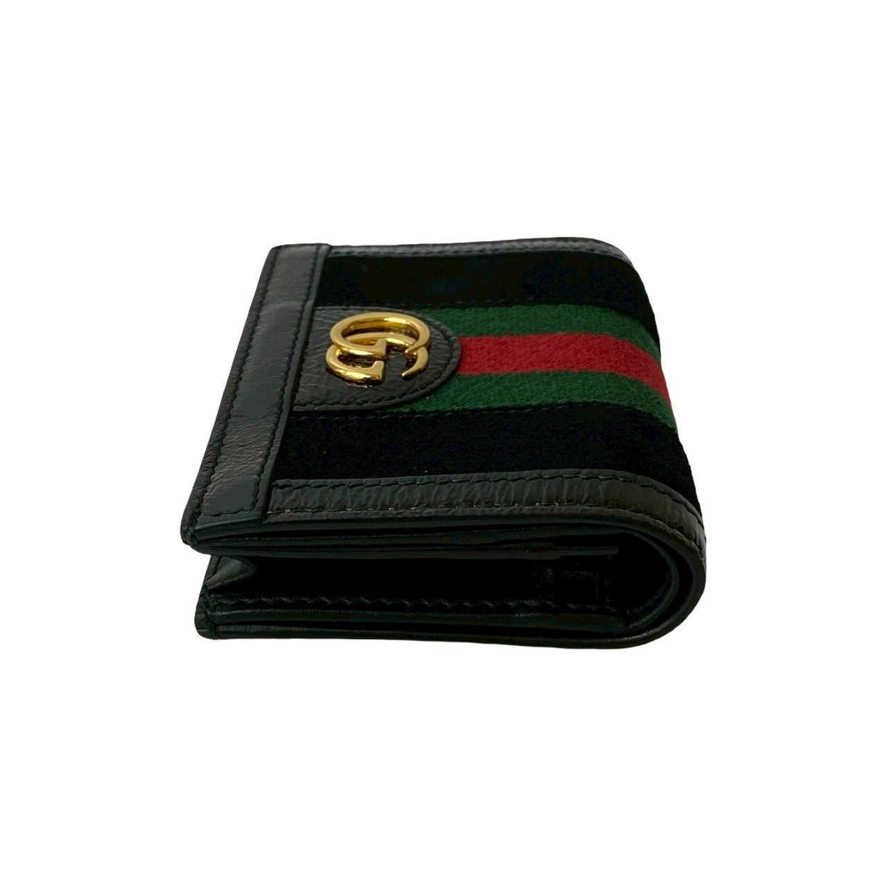 良品 希少モデル グッチ 二つ折り財布 オフィディア シェリー マーモント 黒 良品 希少モデル グッチ 二つ折り財布 オフィディア シェリー