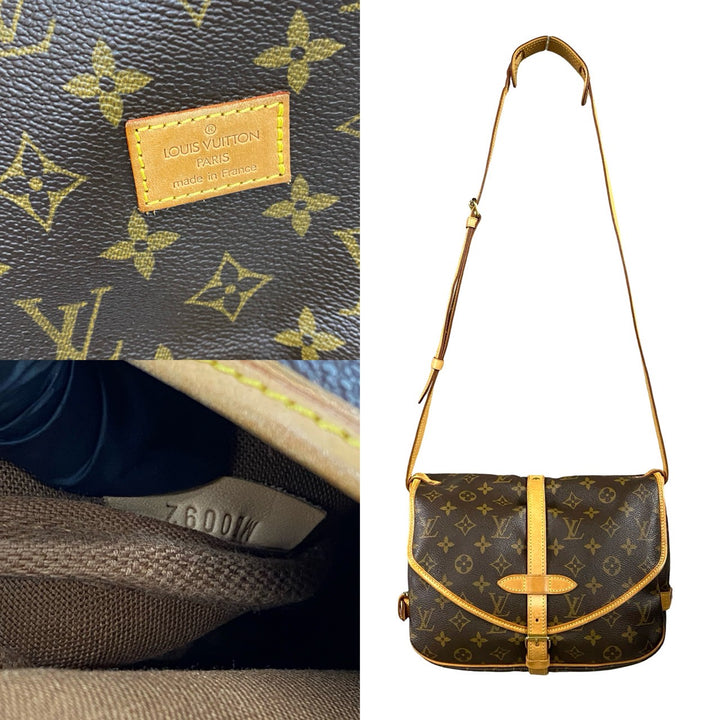 ショルダーバッグ ルイヴィトン ソミュール 30