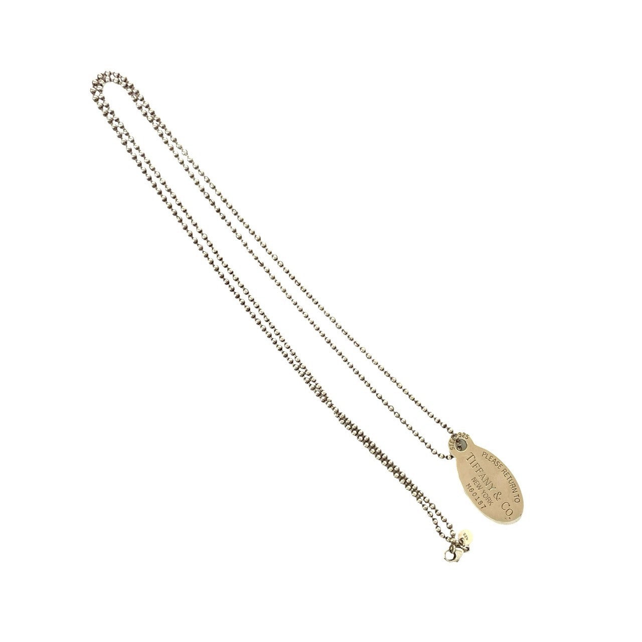 TIFFANY&Co. ティファニー リターントゥ オーバル タグ ネックレス – Trip