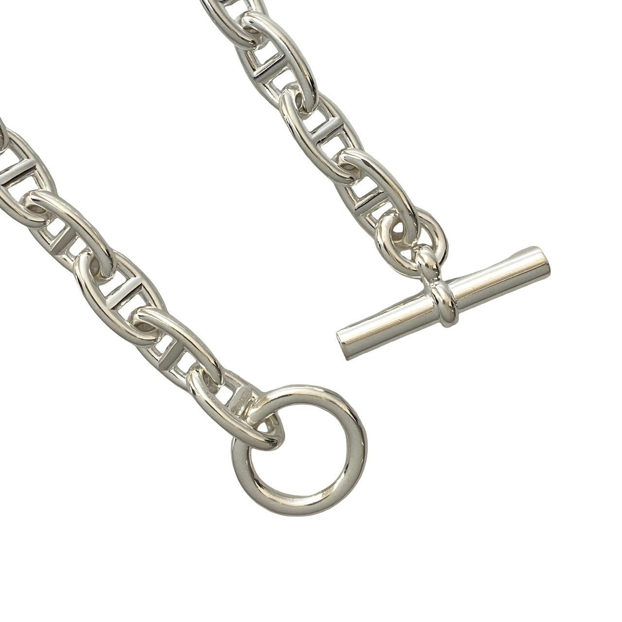 エルメス　シェーヌダンクルGM29 2000's エルメス シェーヌダンクル ネックレス GM29コマ – 黒船時計古酒店