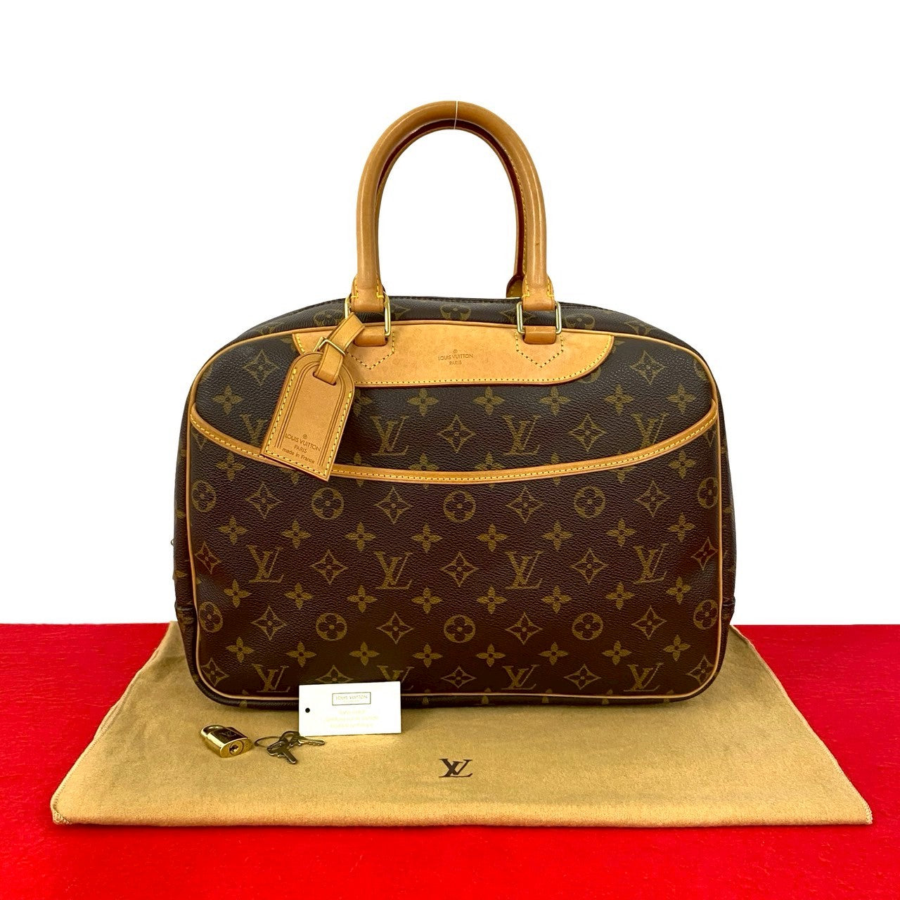 ヴィトン ドーヴィル LOUIS VUITTON ルイヴィトン (Vintage) ドーヴィル ハンドバッグ – Trip