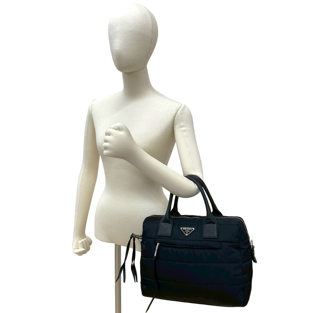 PRADA プラダ テスートボンバー ハンドバッグ – Trip