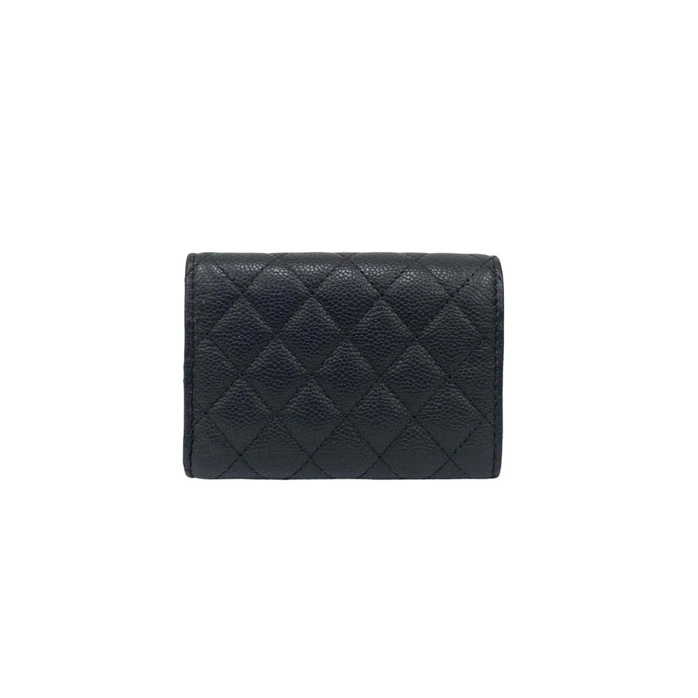trifold wallet chanel