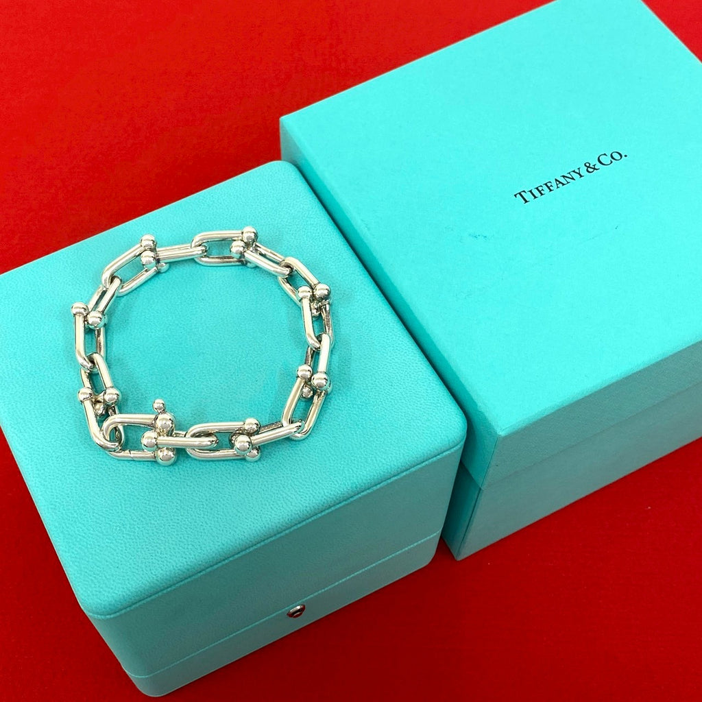 TIFFANY&Co. ティファニー ハードウェア ラージ リンク ブレスレット