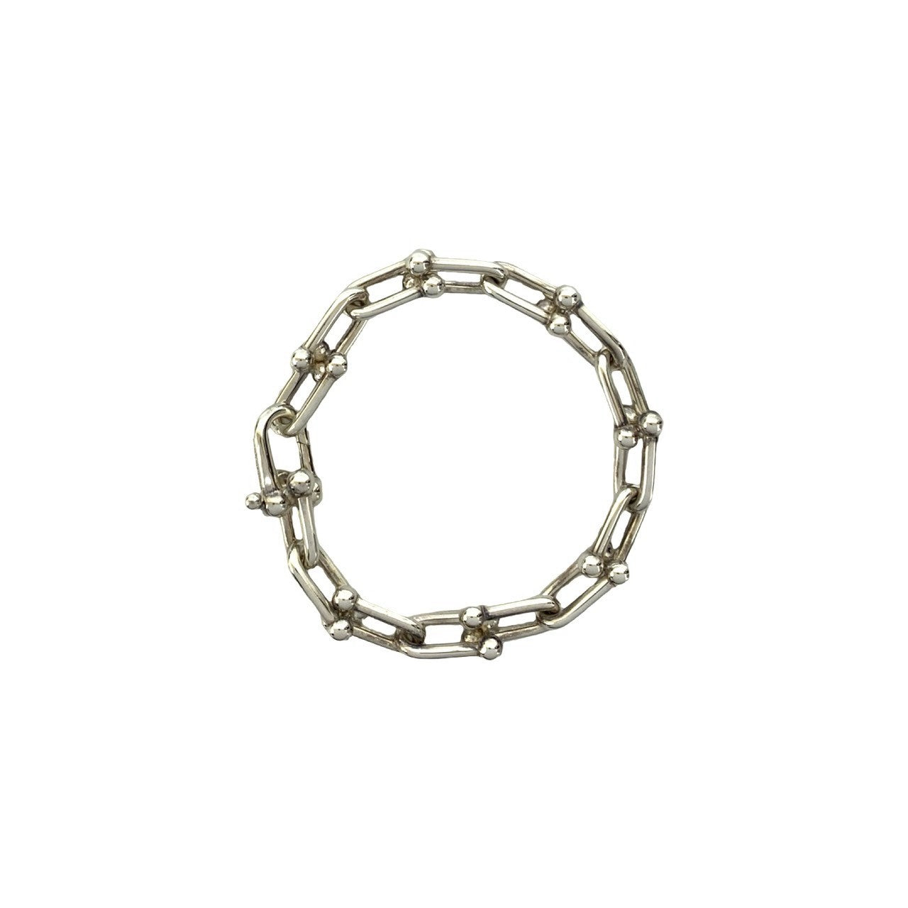 TIFFANY&Co. ティファニー ハードウェア ラージ リンク ブレスレット