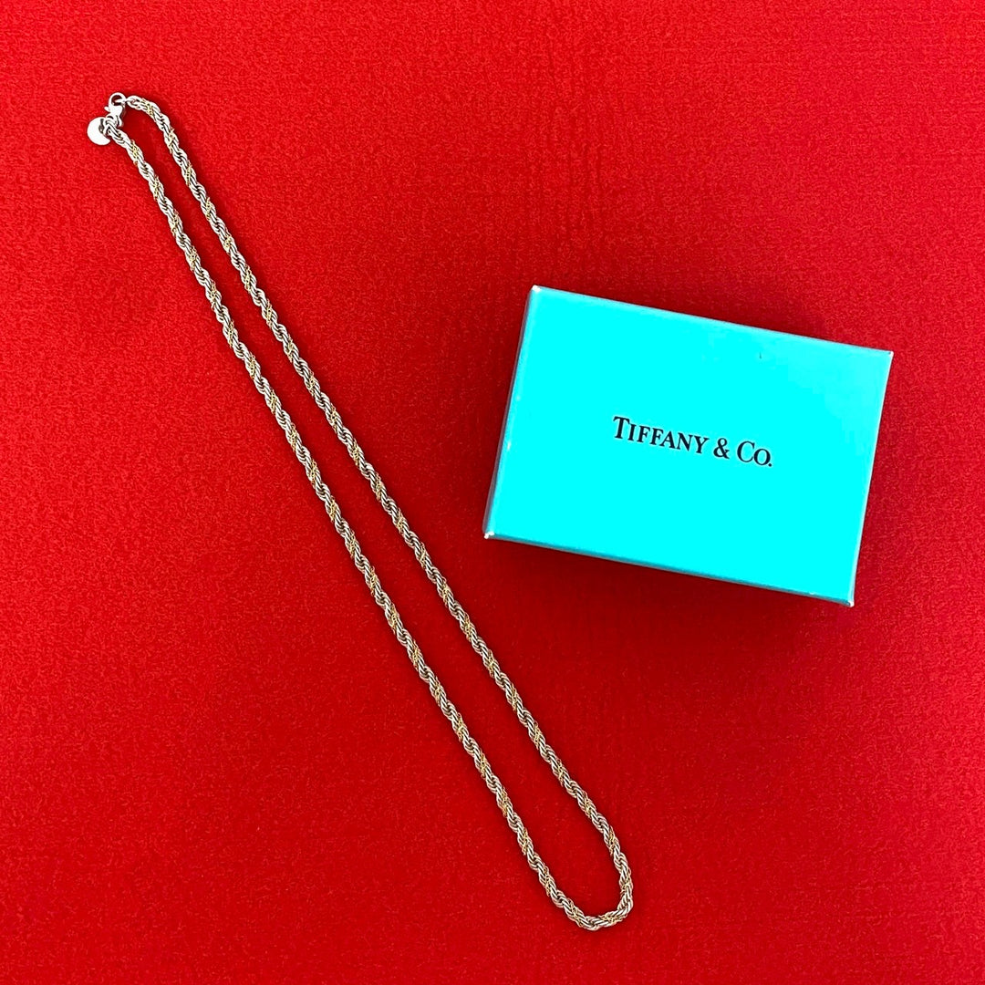necklace tiffany screw twist chain necklace
