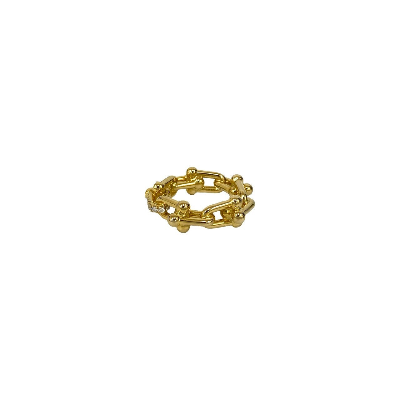 TIFFANY&Co. Tiffany Hardware Small Link Ring – Trip
