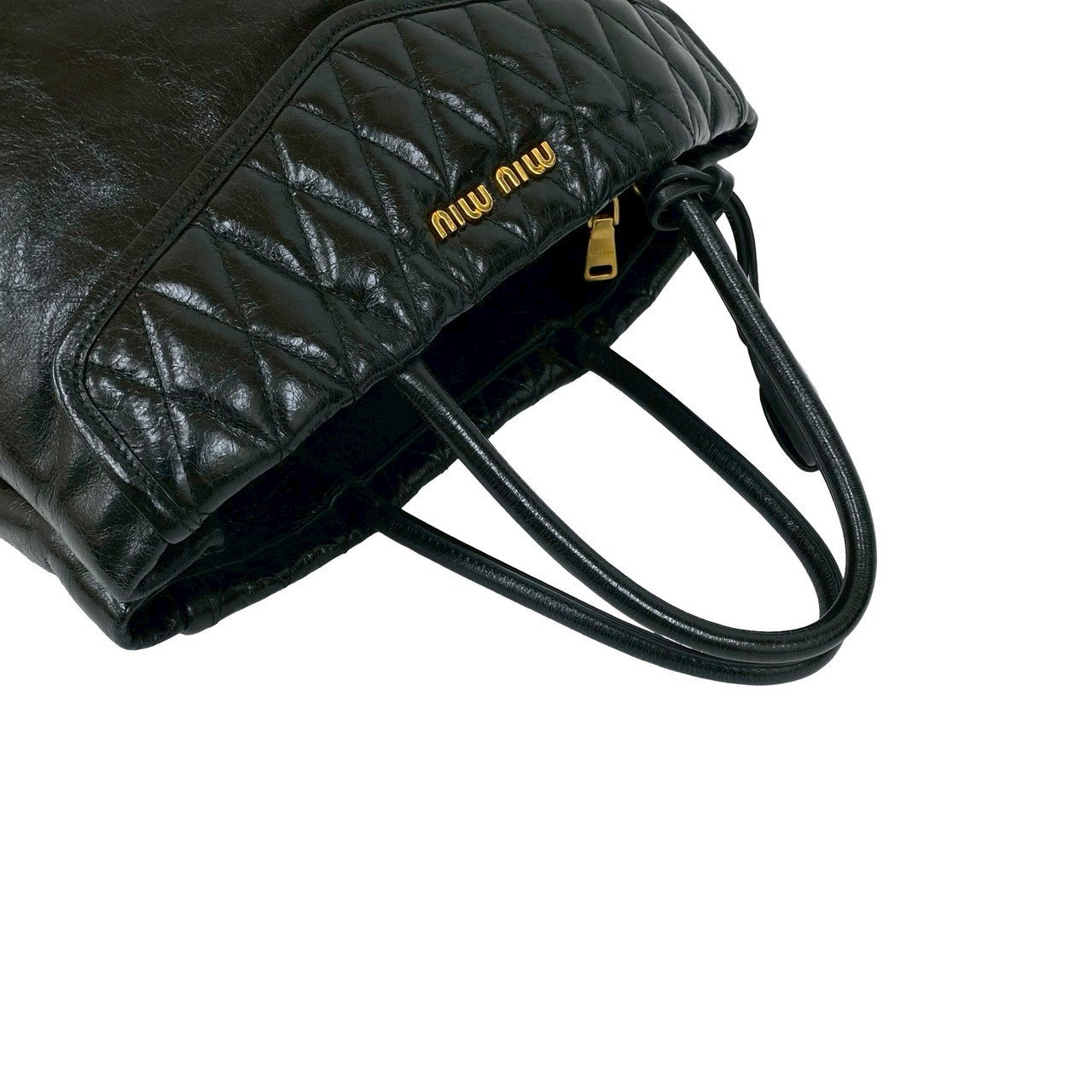 美品 MIUMIU ミュウミュウ ショルダー バッグ Y2K 2WAY ブラック MIUMIU ミュウミュウ 2way ショルダーバッグ – Trip