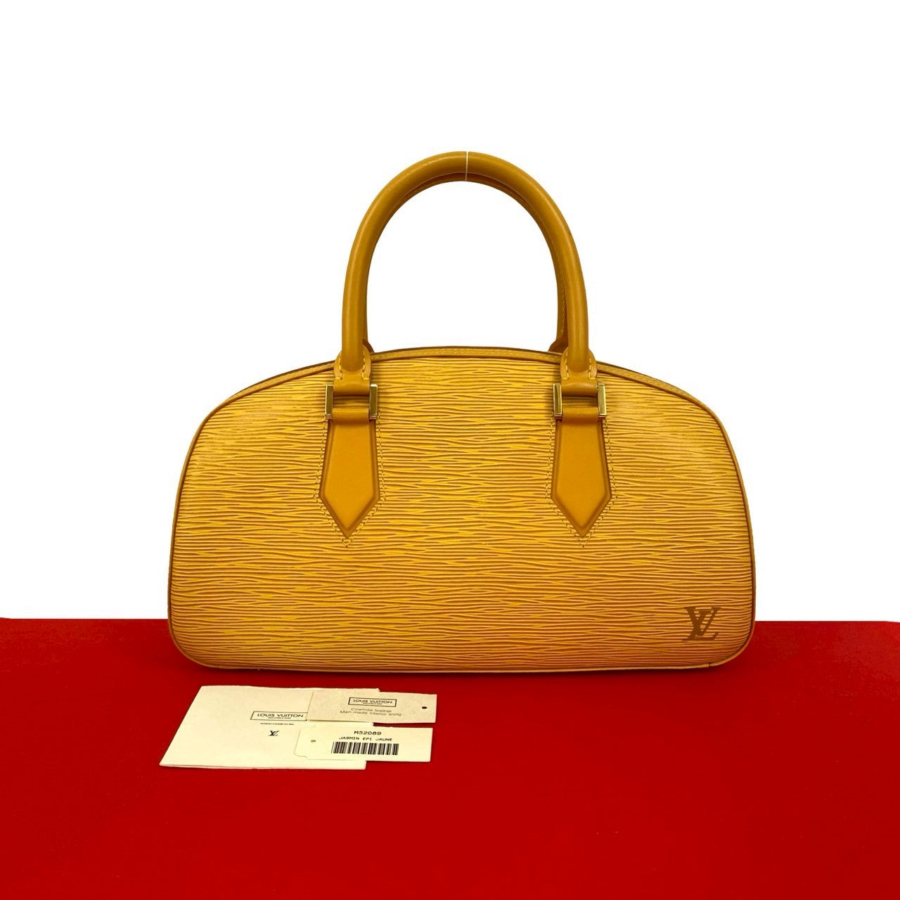 Louis Vuitton イエローレザーハンドバッグ LOUIS VUITTON（ルイ・ヴィトン） 並行輸入 ショルダーバッグ