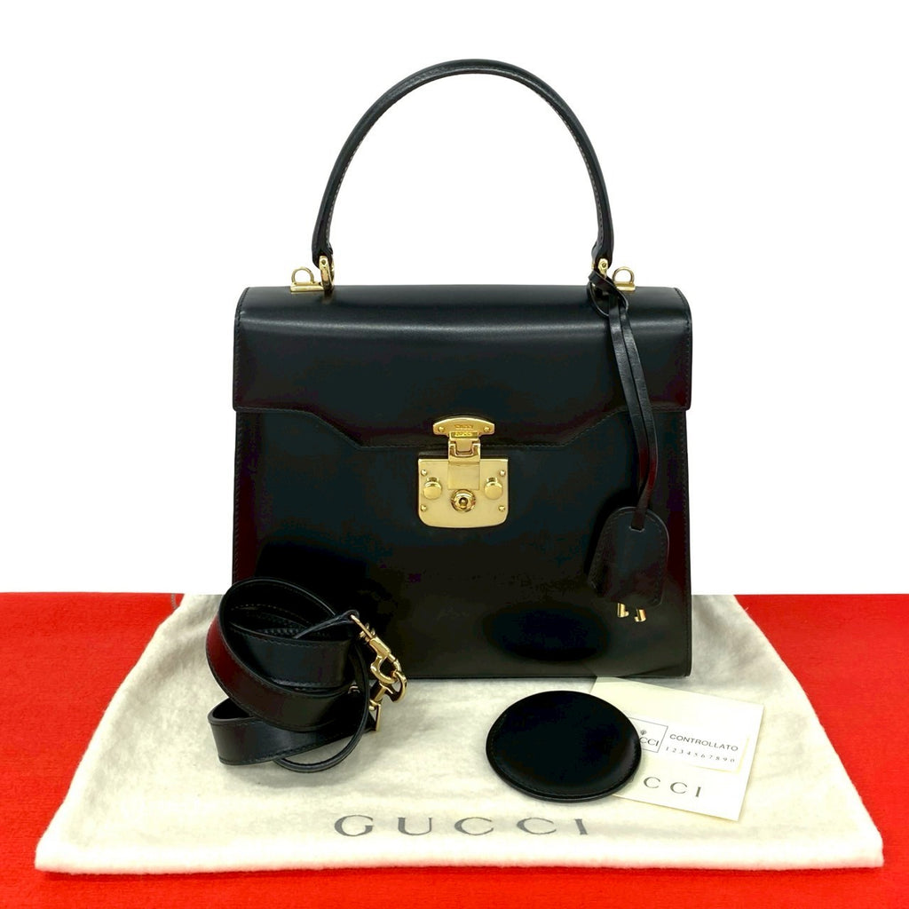 GUCCI グッチ (Vintage) レディロック ショルダーバッグ – Trip