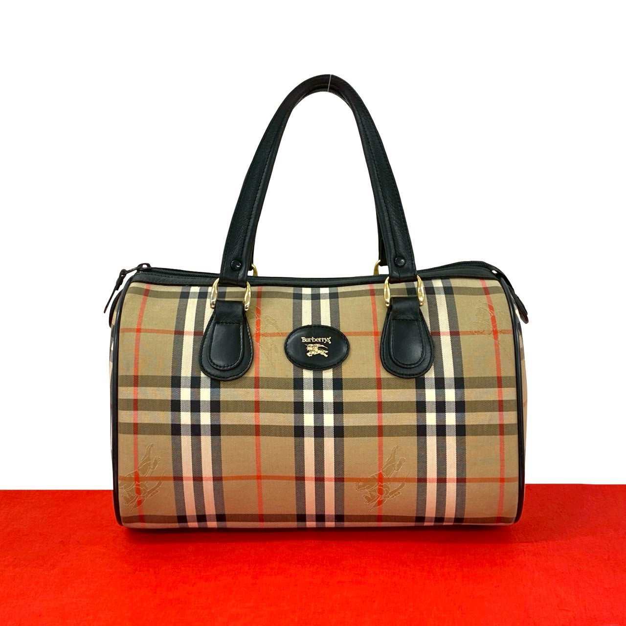 Burberrys バーバリーズ (Vintage) ボストンバッグ – Trip