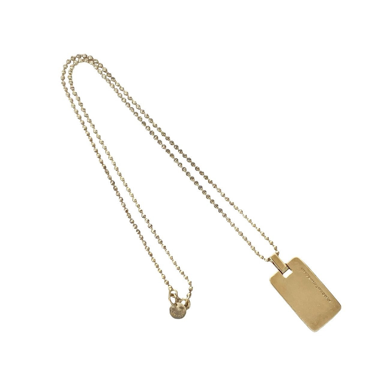 TIFFANY&Co. ティファニー アトラス プレート ネックレス – Trip