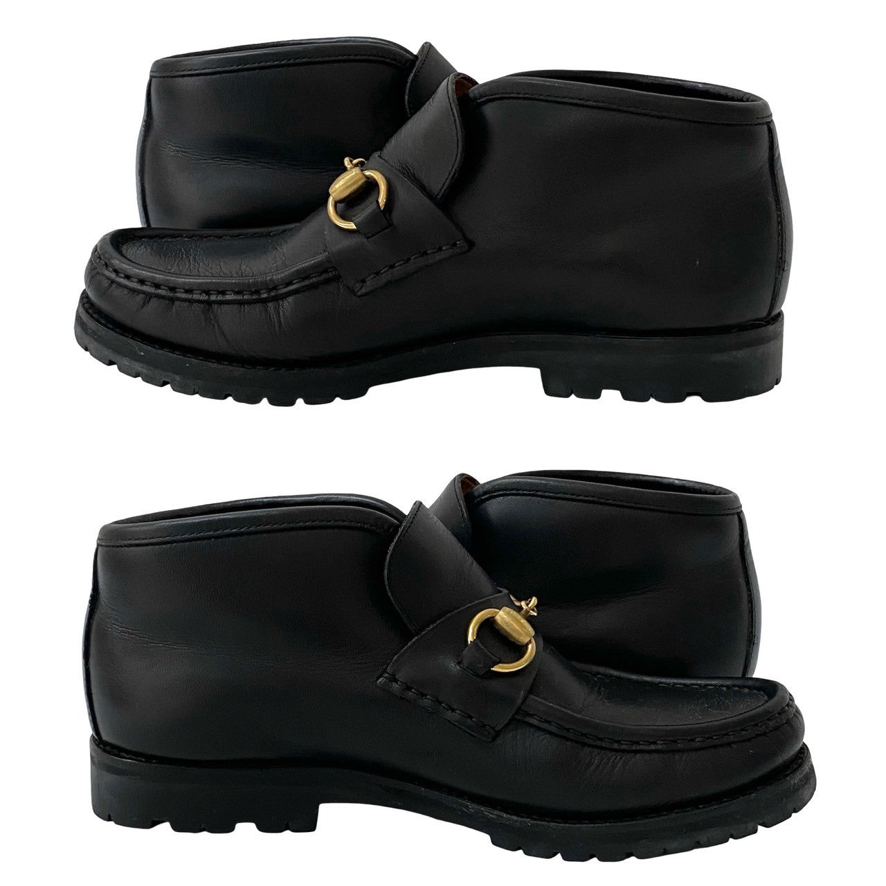 靴 Vintage Gucci Monogram Mules 37 中古・古着通販】GUCCI (グッチ) GGキャンバスミュール ブラック