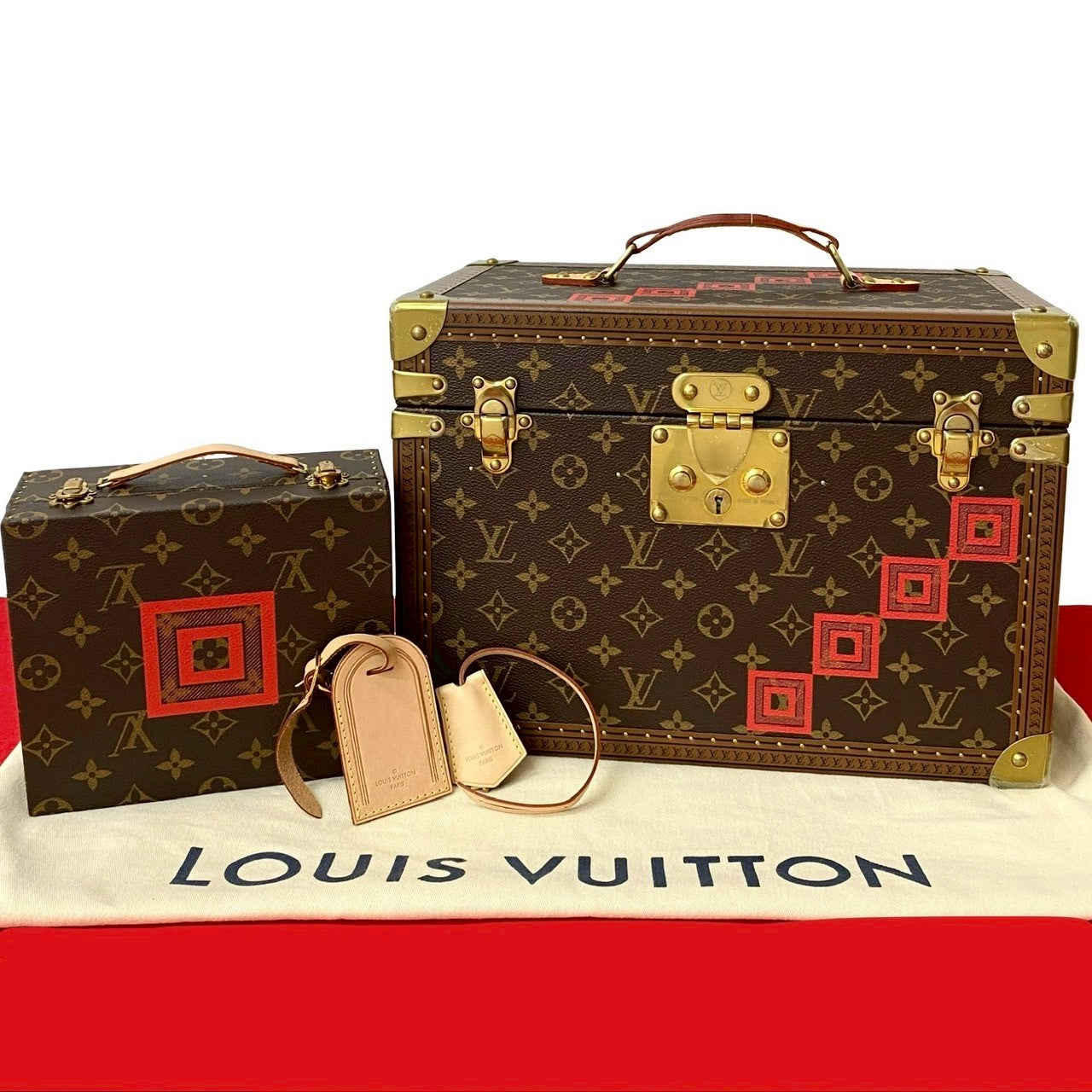 ルイヴィトン ボワット ファルマシー モノグラム ボックス 美品 36cm LOUIS VUITTON Vintage ボワット ファルマシー – Trip