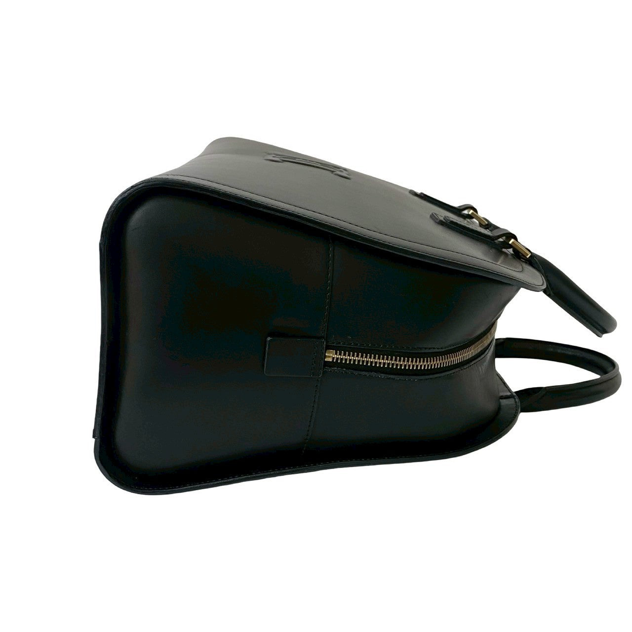 ポピー　ヴィンテージセリーヌ ボリード型レザーハンドバッグ ブラック ヴィンテージ|セリーヌ CELINE