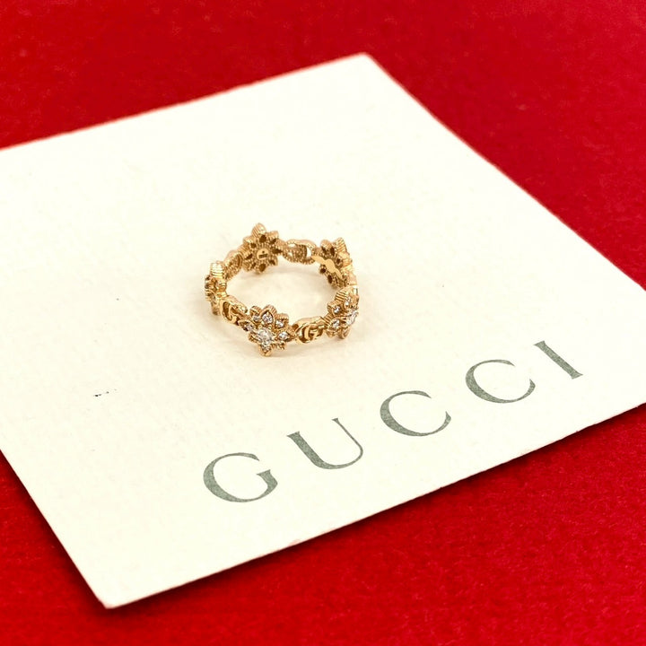 リング・指輪 グッチ フローラ ダイヤリング