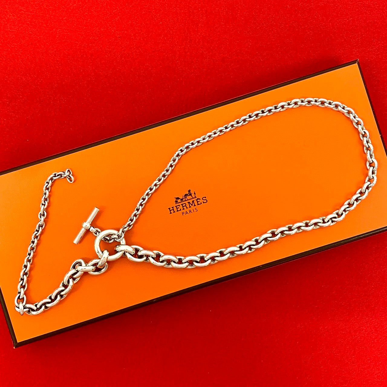 HERMES クレッシェンド ネックレス – Trip