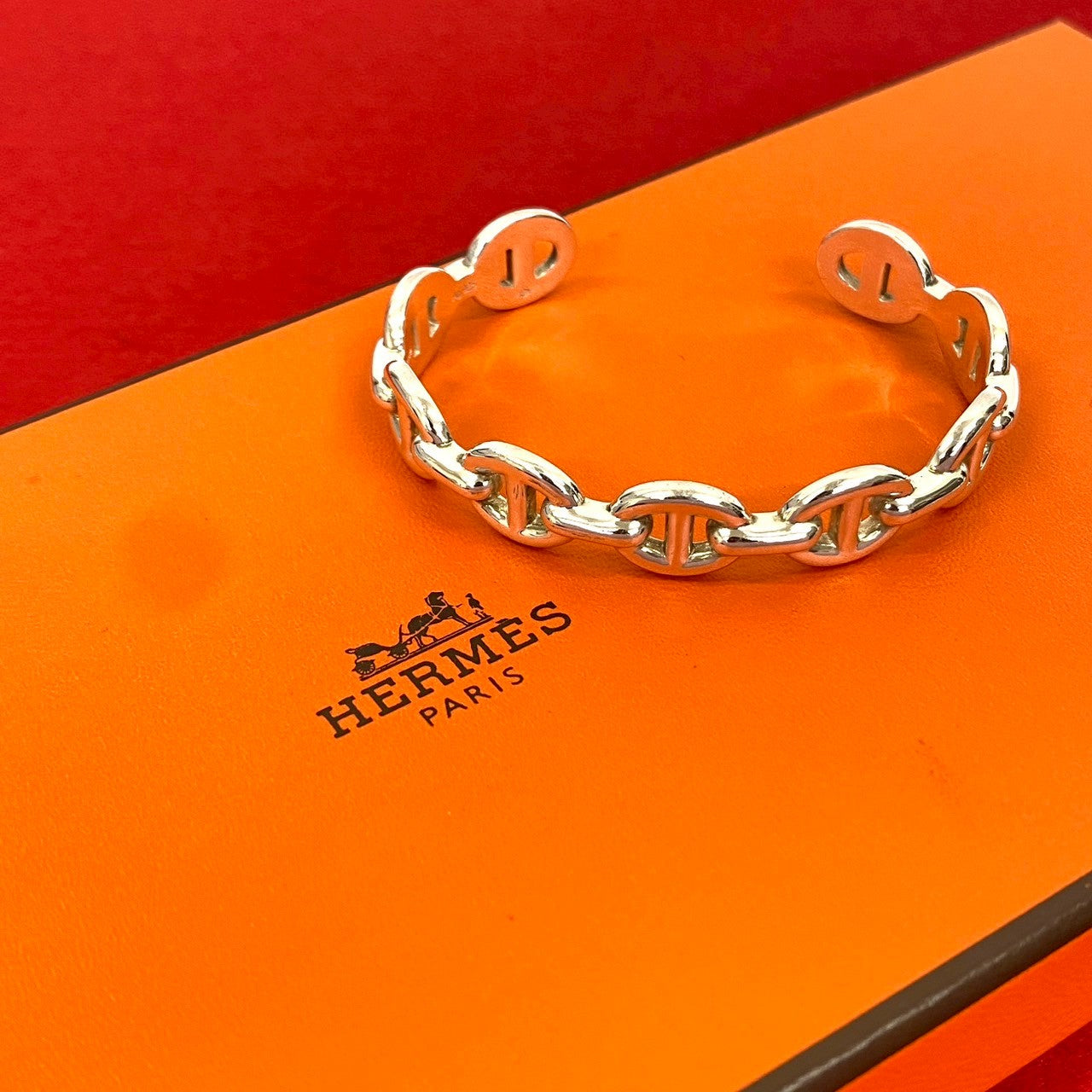 HERMES シェーヌダンクル　アンシェネ お洒落メンズへ】HERMES シェーヌダンクル アンシェネ GM (HERMES