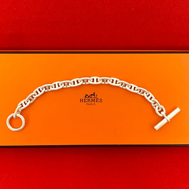 ブレスレット エルメス シェーヌダンクル MM 17コマ