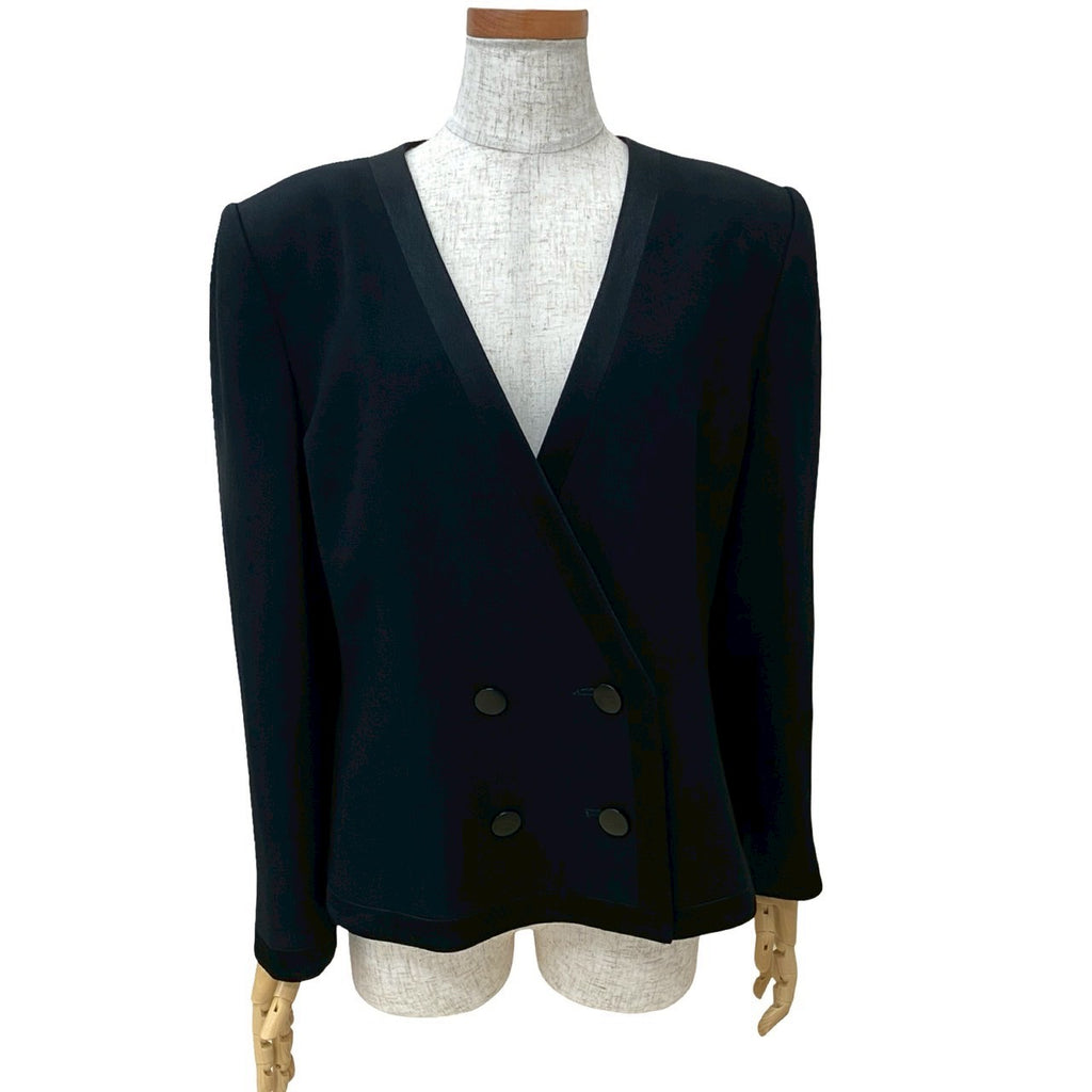 GIVENCHY ジバンシィ (Vintage) ノーカラージャケット – Trip