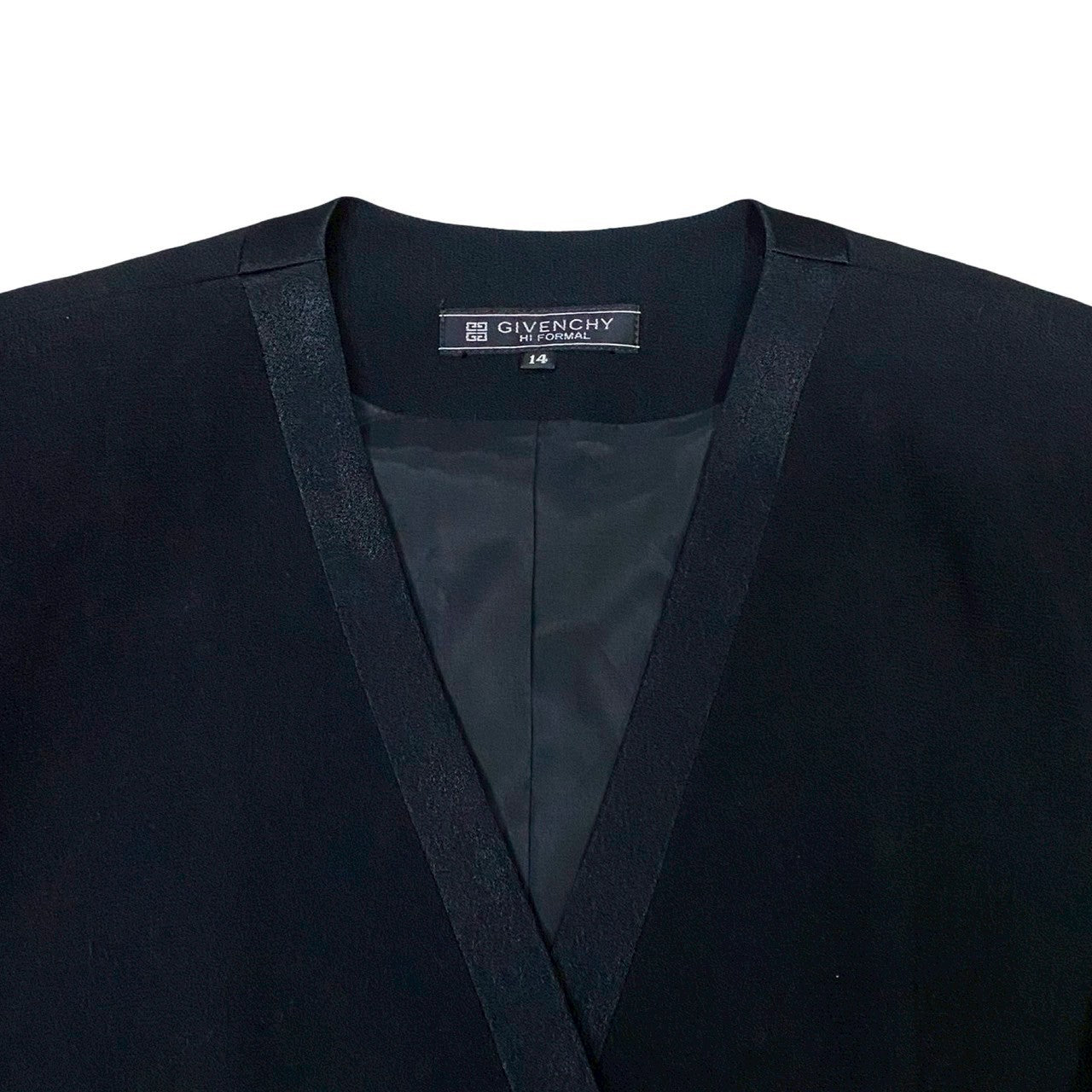 GIVENCHY ジバンシィ (Vintage) ノーカラージャケット – Trip